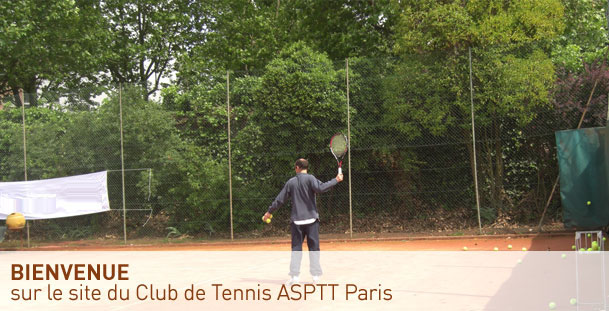 Club de tennis ASPTT Paris, terre battue à Pantin (93), Paris Est, Ecole de tennis, Métro Fort d'aubervilliers